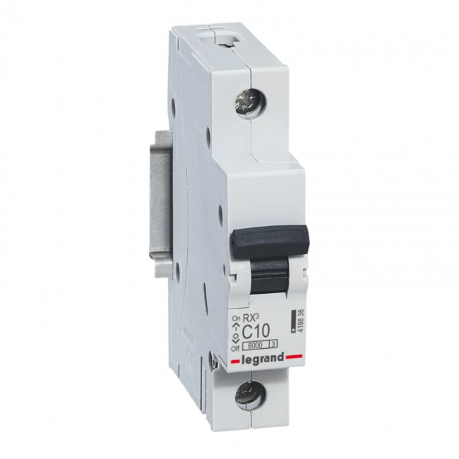 MCB Legrand 1P 10A 6kA 419838 1 MCB Legrand 1P 10A 6kA 419838