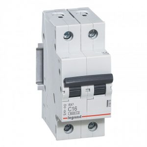 MCB Legrand RX3 2P 16A 6kA 419873