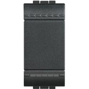 Hạt công tắc 16A 250V 1M màu đen L4001N