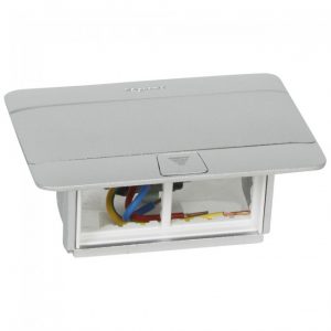 Hộp âm sàn Legrand 4 modules 054011 Matt Aluminium