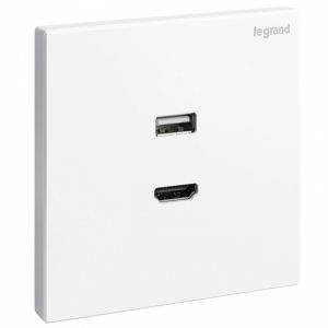 Ổ cắm HDMI VÀ USB Legrand Galion 282448