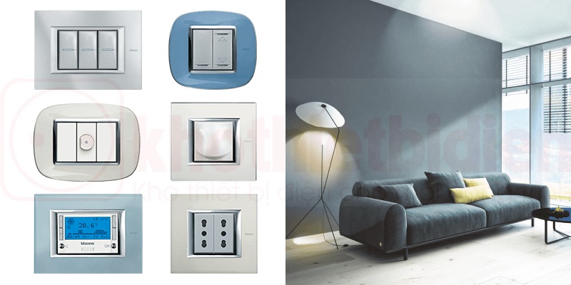 Công tắc ổ cắm Bticino cao cấp Axolute Công tắc ổ cắm Bticino cao cấp Axolute