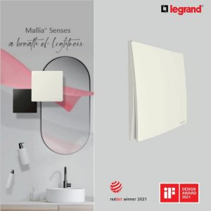 Công tắc ổ cắm Legrand Mallia Senses