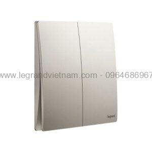 Công tắc đôi 1 chiều Legrand 281002CH