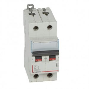 MCB Legrand 2P 16A 10kA 409202