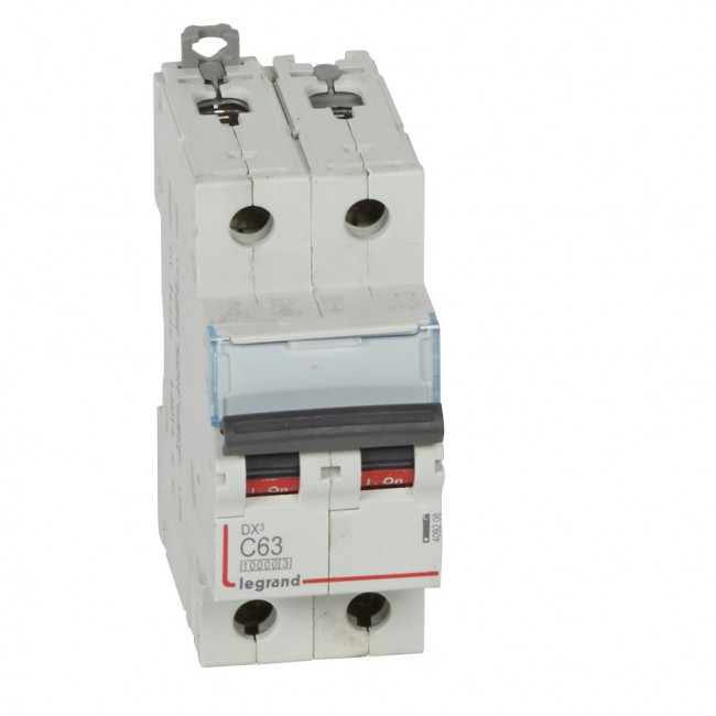 MCB Legrand 2P 63A 10kA 409208 1 MCB Legrand 2P 63A 10kA 409208