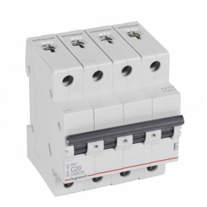 MCB Legrand 4P 20A 6kA 419918