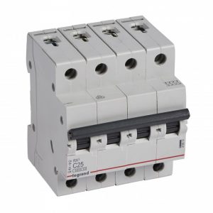 MCB Legrand 4P 25A 6kA 419919