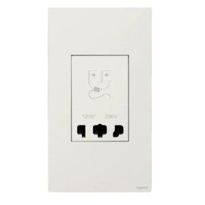 Ổ cắm dao cạo râu Legrand 281135MW