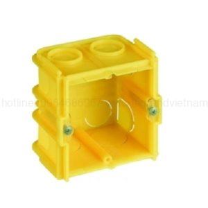 Đế âm vuông âm tường Bticino 2M 502E