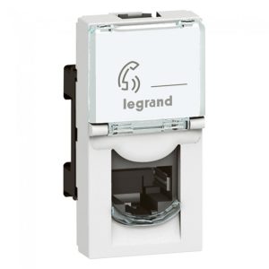 Ổ cắm điện thoại Legrand Mosaic 078730
