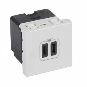 Ổ cắm sạc USB C Legrand Arteor 572072