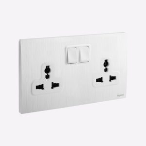 Ổ cắm đôi đa năng Mallia Senses 281122BA
