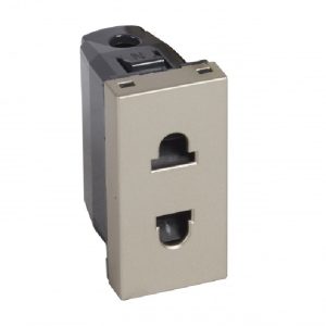 Ổ cắm đơn 2 chấu 1M Arteor 570037