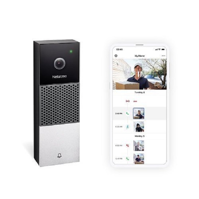 Chuông cửa thông minh Netatmo Pro NDB-PRO 2 Chuông cửa thông minh Netatmo Pro NDB-PRO