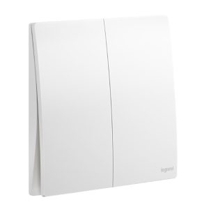 Nút nhấn đôi 10A Mallia Senses 281042MW