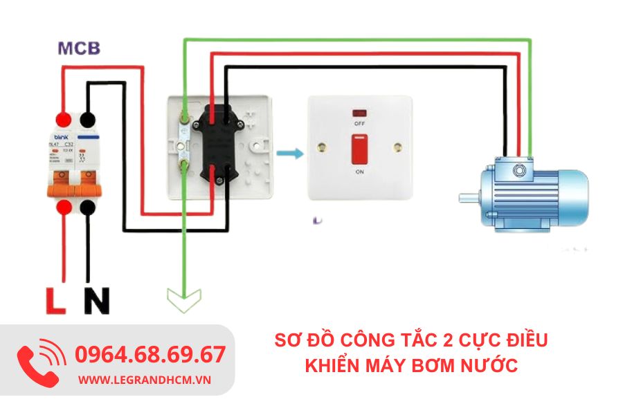 Nguyên lý hoạt động công tắc 2 cực