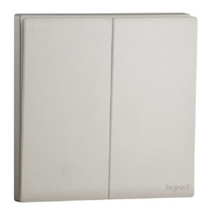 Công tắc đôi 1 chiều Obria MEC21005CH