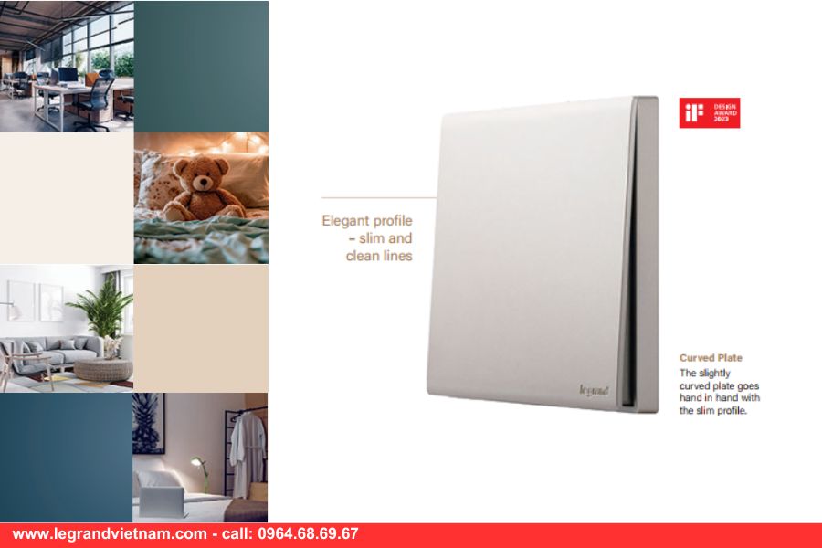 Công tắc ổ cắm Obria Legrand