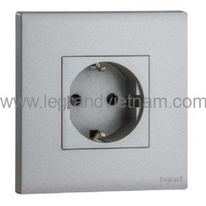 Ổ cắm đơn chuẩn Đức 16A Obria MEC31050SL