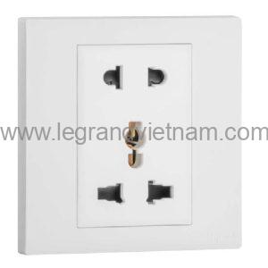 Ổ cắm đơn 5 chấu 16A Obria MEC31051WH