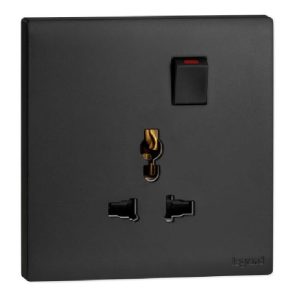 Ổ cắm đơn đa năng 16A Obria MEC32045BL