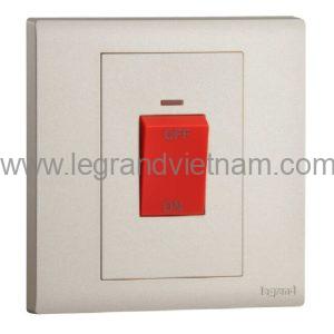Công tắc 2 cực 45A có đèn Obria MEC21029CH