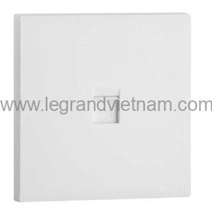 Ổ cắm điện thoại RJ11 Obria MEC42017WH