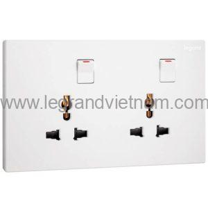 Ổ cắm đôi đa năng Legrand Galion 282435