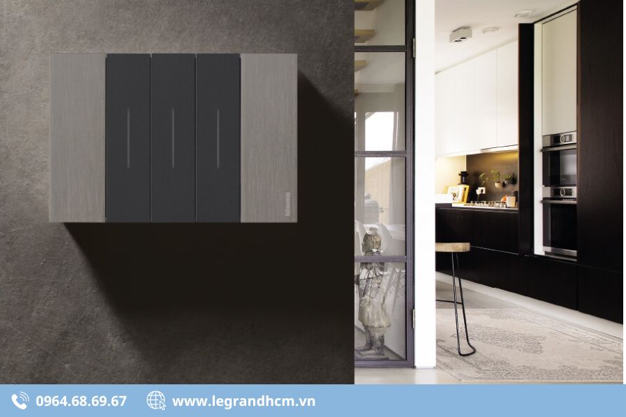 Bí quyết chọn công tắc Legrand xứng tầm không gian Penthouse Cao cấp 2 Công tắc Legrand trên tường