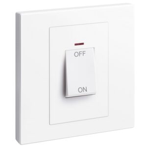Công tắc 2 cực có đèn 45A 250V Legrand Galion Up GA21012MW