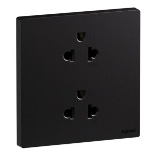 Ổ cắm đôi ba chấu EU-US 16A Galion Up GA31088MW 8 Legrand Galion Up GA31088GR