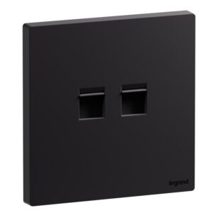Ổ cắm điện thoại đôi RJ11 Galion Up GA32109MB