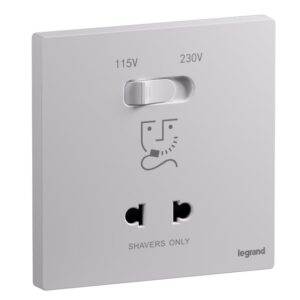 Ổ cắm dao cao râu 20VA Galion Up GA36085MW