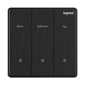 Bảng điều khiển phòng khách sạn Legrand RCU dòng E4 3 Gang