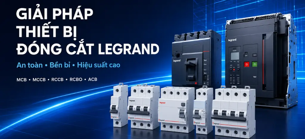 Giải pháp thiết bị đóng cắt Legrand