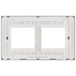 Khung chuyển đổi Obria 2 Gang 2x2M Arteor MEC17061WH mặt sau