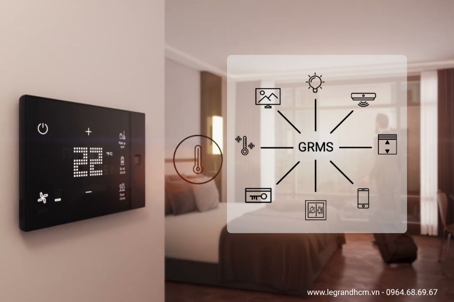 Giải pháp thiết bị điện Legrand cho khách sạn hiện đại và thông minh 3 Giải pháp RCU Legrand cho khách sạn cao cấp