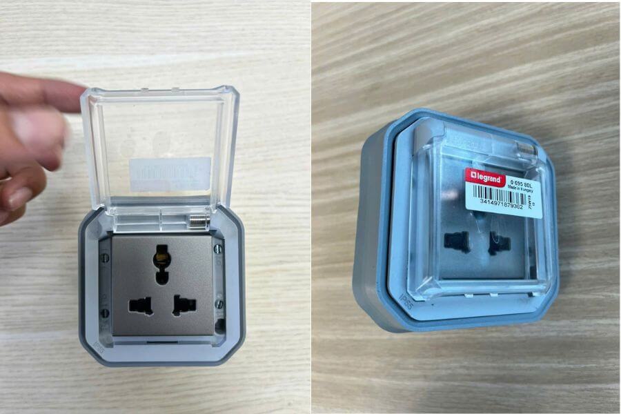 Ổ cắm chống nước Legrand Plexo hoàn thiện