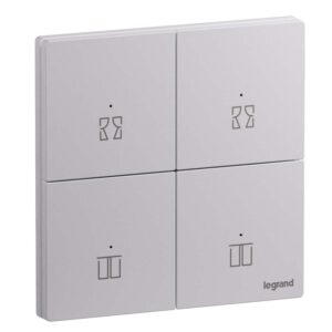 Công tắc rèm thông minh 2 kênh Galion Up GA5312MW